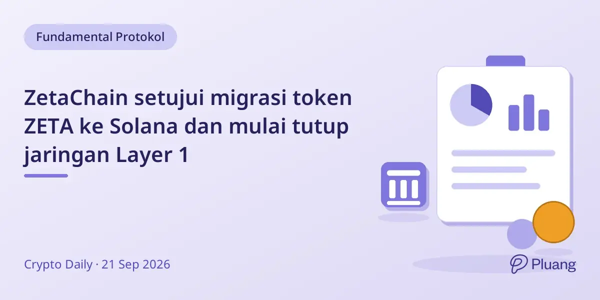 ZetaChain setujui migrasi token ZETA ke Solana dan mulai tutup jaringan Layer 1