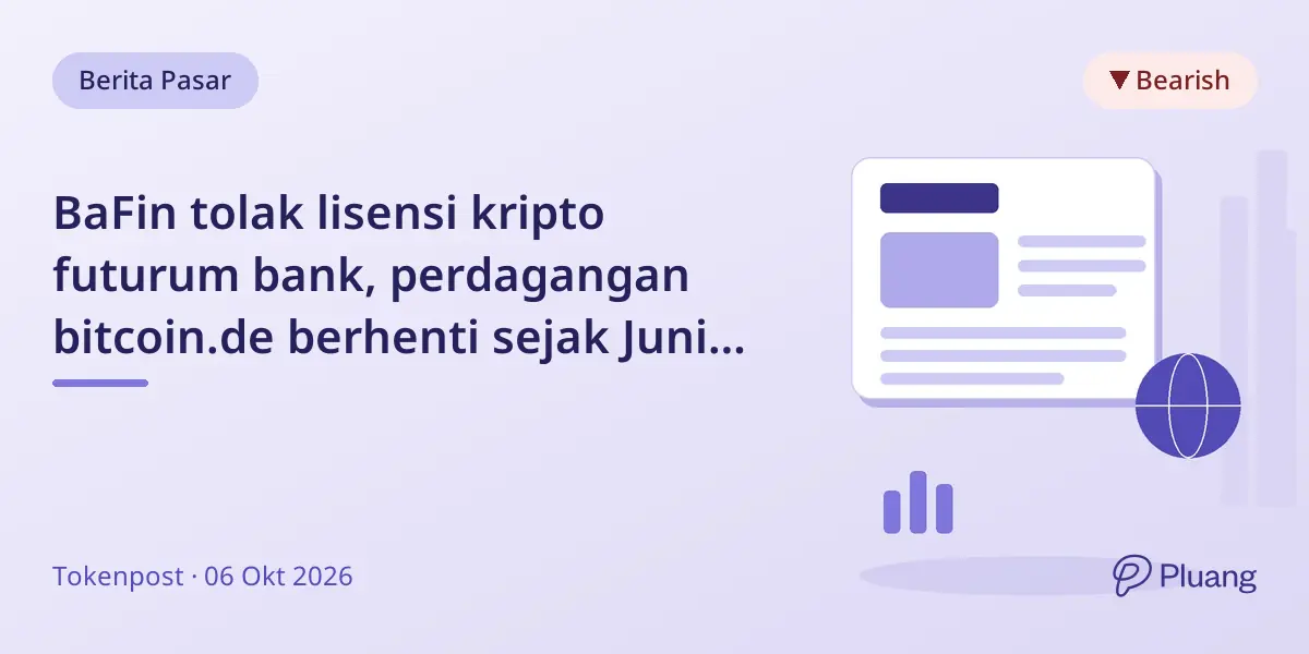 BaFin tolak lisensi kripto futurum bank, perdagangan bitcoin.de berhenti sejak Juni 2026.