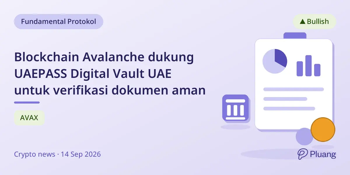 Blockchain Avalanche dukung UAEPASS Digital Vault UAE untuk verifikasi dokumen aman