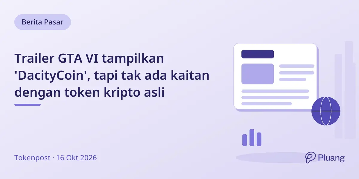 Trailer GTA VI tampilkan 'DacityCoin', tapi tak ada kaitan dengan token kripto asli