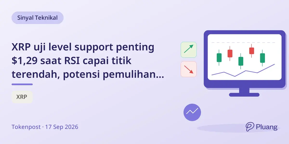XRP uji level support penting $1,29 saat RSI capai titik terendah, potensi pemulihan atau penurunan lebih lanjut.