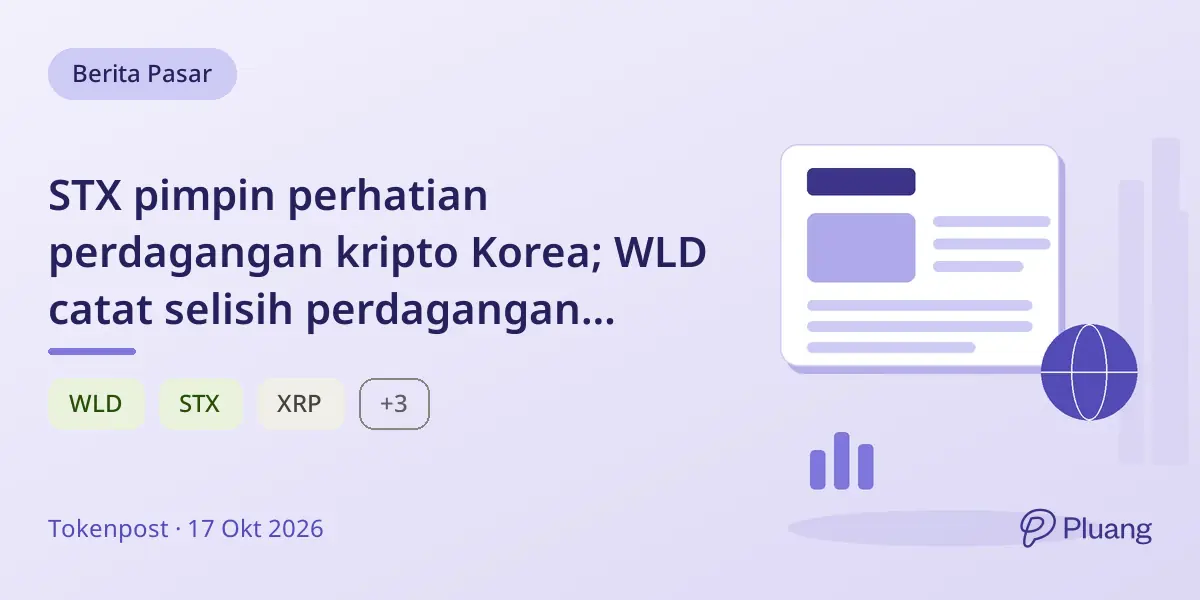 STX pimpin perhatian perdagangan kripto Korea; WLD catat selisih perdagangan domestik-global terbesar.