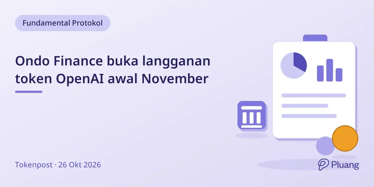 Ondo Finance buka langganan token OpenAI awal November