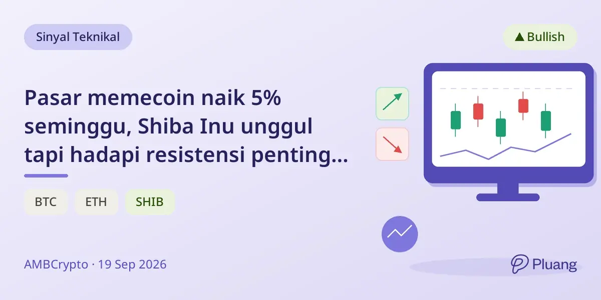Pasar memecoin naik 5% seminggu, Shiba Inu unggul tapi hadapi resistensi penting di $0,0000055.