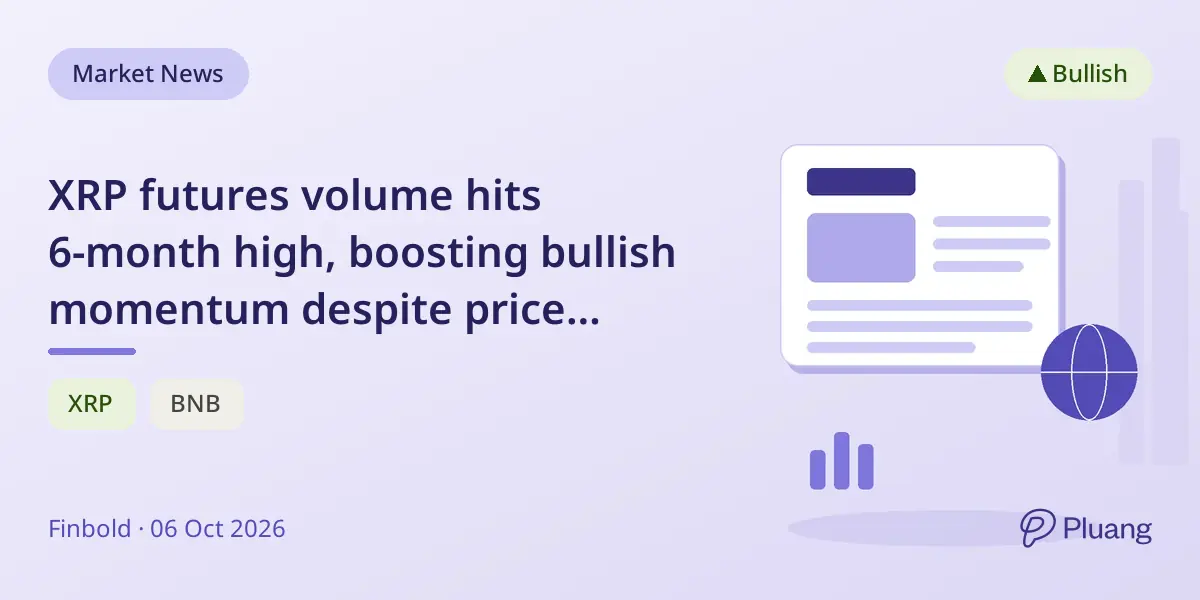 XRP futures volume hits 6-month high, boosting bullish momentum despite price resistance at $1.53