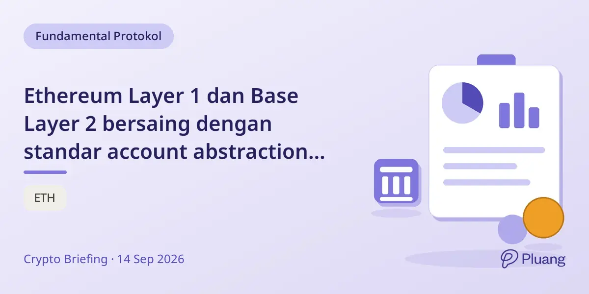 Ethereum Layer 1 dan Base Layer 2 bersaing dengan standar account abstraction berbeda.