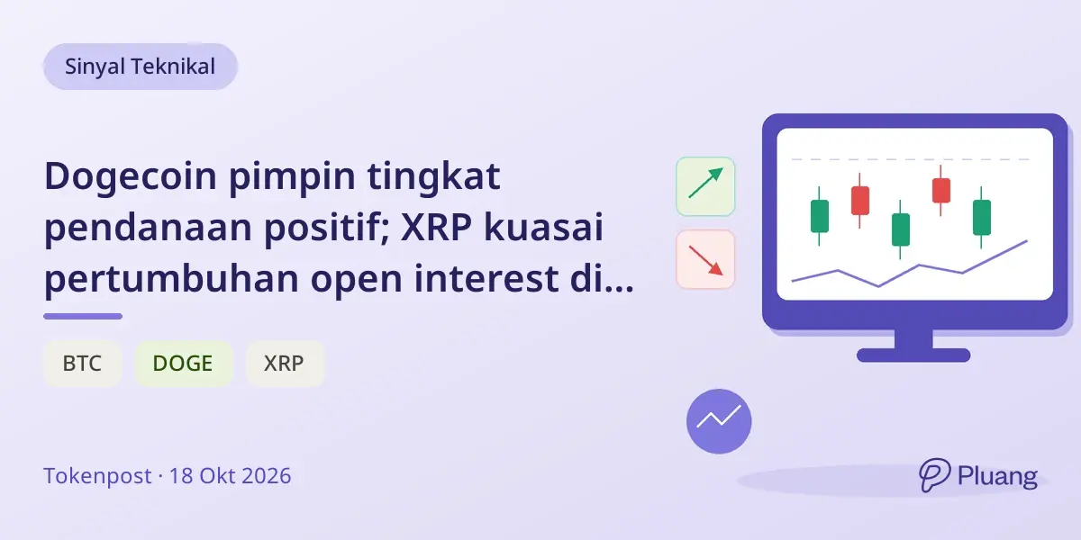 Dogecoin pimpin tingkat pendanaan positif; XRP kuasai pertumbuhan open interest di pasar futures kripto