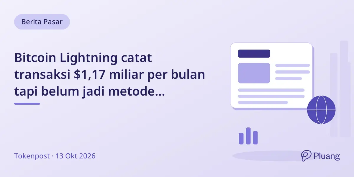 Bitcoin Lightning catat transaksi $1,17 miliar per bulan tapi belum jadi metode pembayaran utama