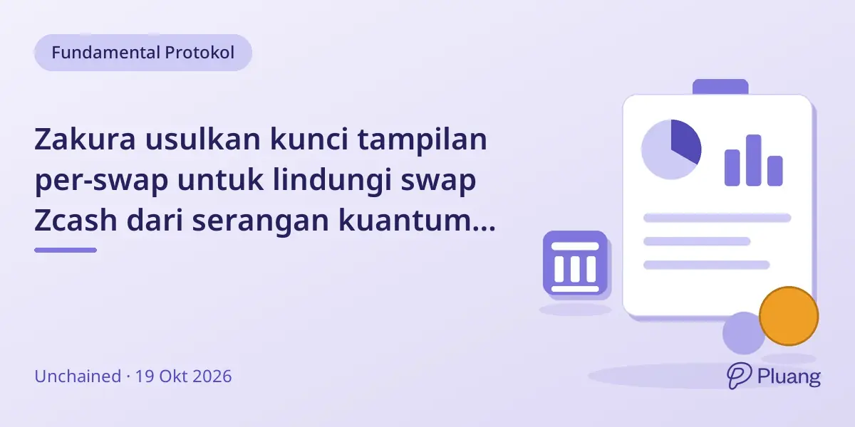 Zakura usulkan kunci tampilan per-swap untuk lindungi swap Zcash dari serangan kuantum masa depan.