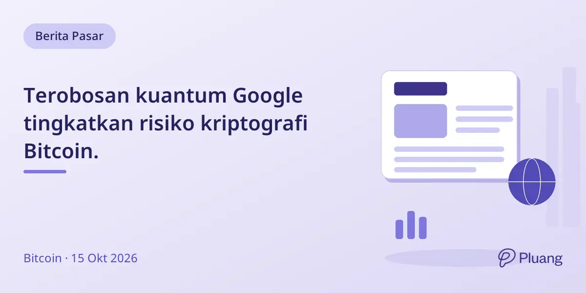 Terobosan kuantum Google tingkatkan risiko kriptografi Bitcoin.