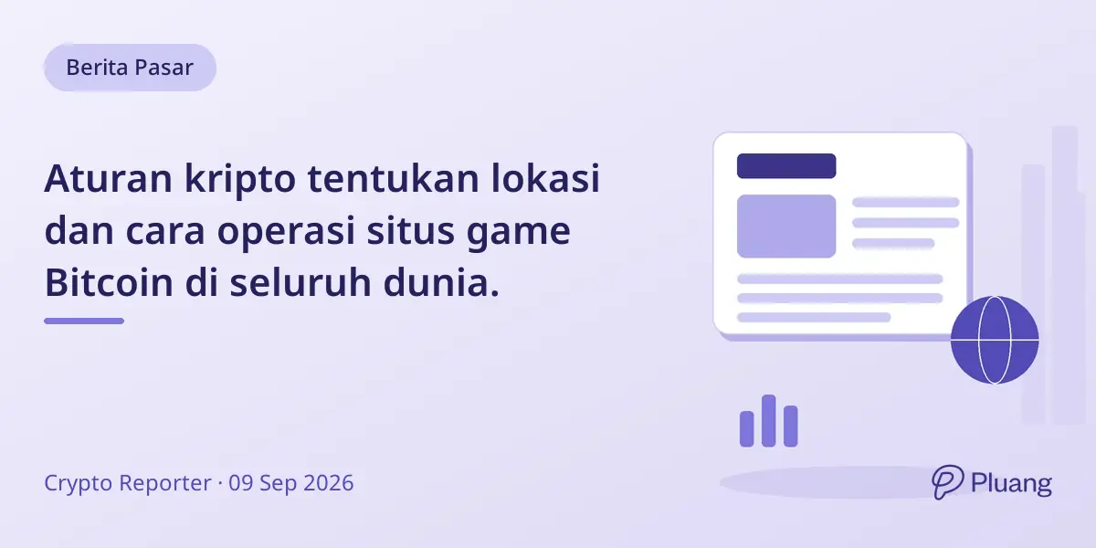 Aturan kripto tentukan lokasi dan cara operasi situs game Bitcoin di seluruh dunia.