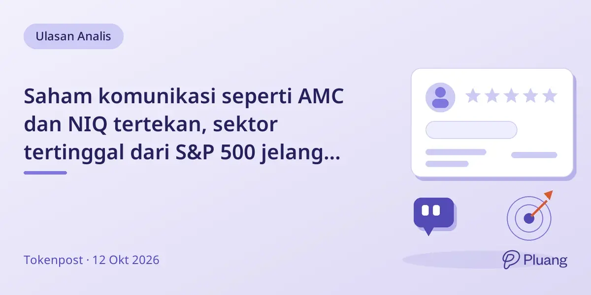 Saham komunikasi seperti AMC dan NIQ tertekan, sektor tertinggal dari S&P 500 jelang laporan Q3.