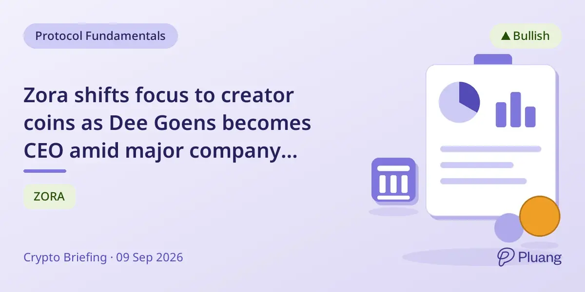 Zora shifts focus to creator coins as Dee Goens becomes CEO amid major company overhaul