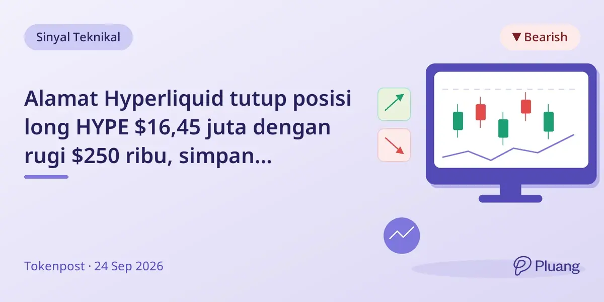 Alamat Hyperliquid tutup posisi long HYPE $16,45 juta dengan rugi $250 ribu, simpan kepemilikan lebih kecil.