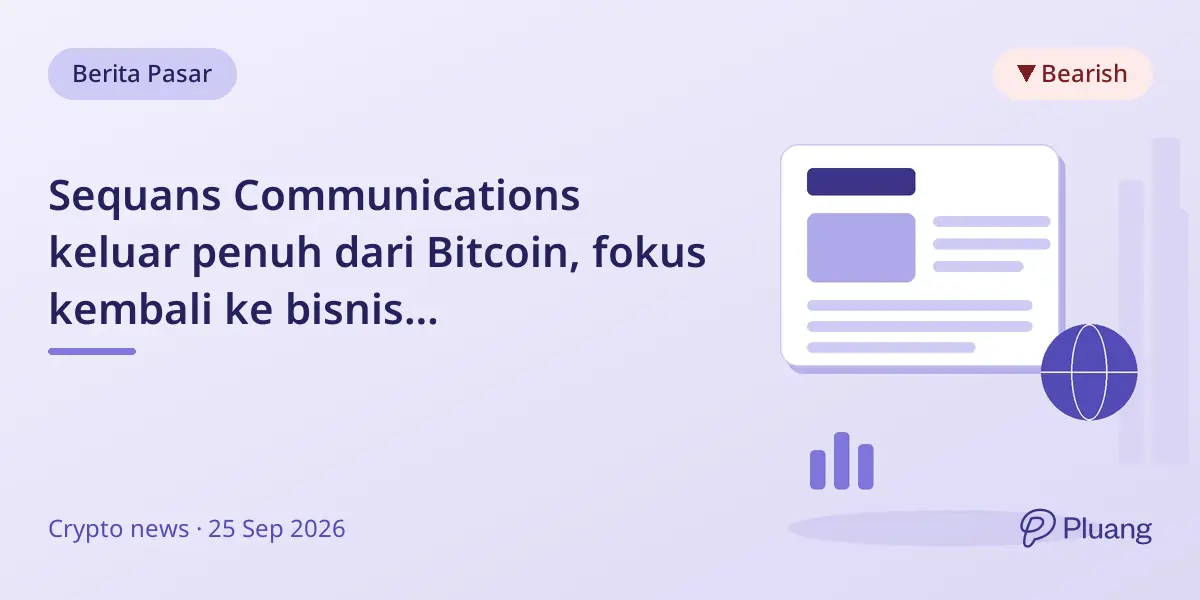 Sequans Communications keluar penuh dari Bitcoin, fokus kembali ke bisnis semikonduktor.