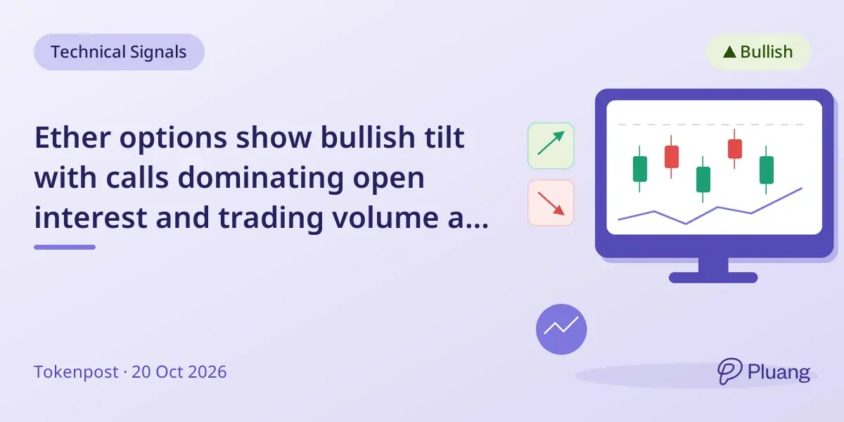 Ether options show bullish tilt with calls dominating open interest and trading volume at $5.93B total.