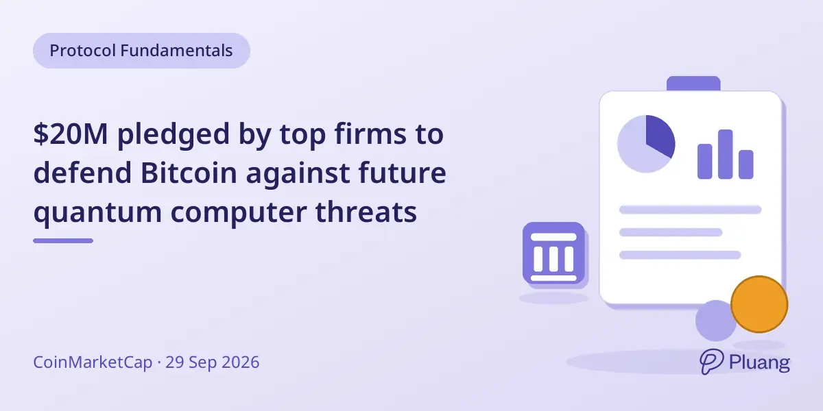 $20M pledged by top firms to defend Bitcoin against future quantum computer threats