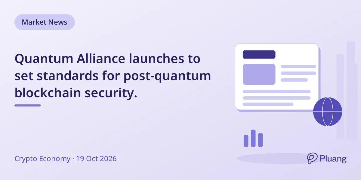 Quantum Alliance launches to set standards for post-quantum blockchain security.