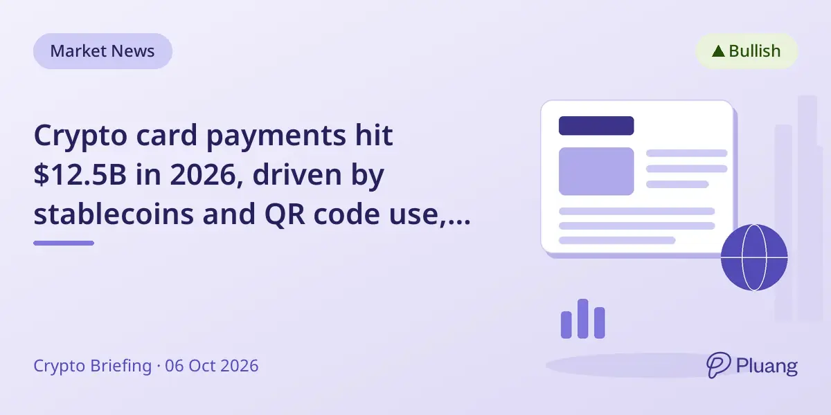 Crypto card payments hit $12.5B in 2026, driven by stablecoins and QR code use, with Jupiter Spend growing but still small.