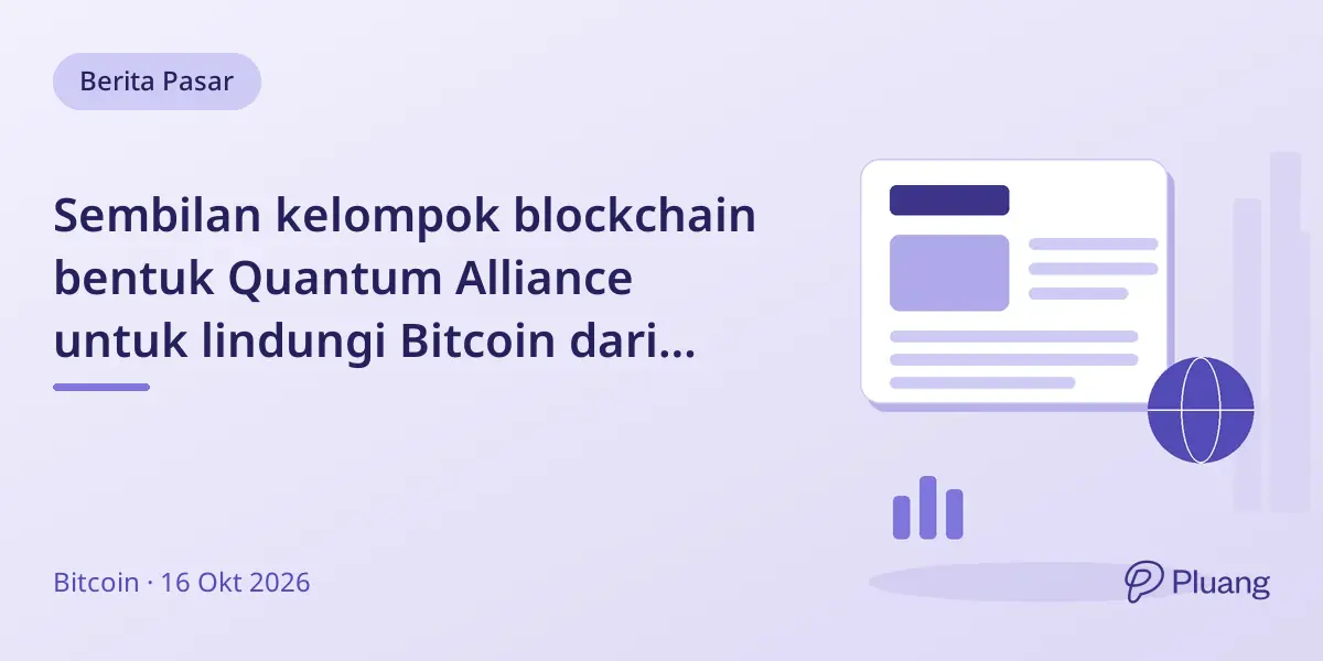 Sembilan kelompok blockchain bentuk Quantum Alliance untuk lindungi Bitcoin dari ancaman komputer kuantum masa depan.