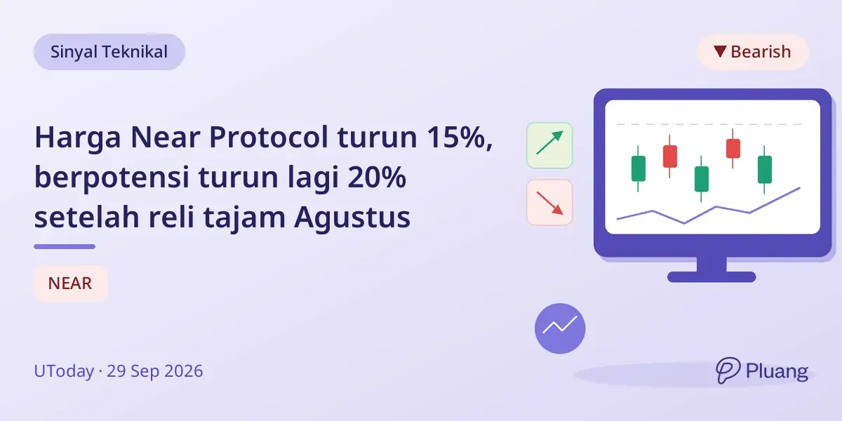 Harga Near Protocol turun 15%, berpotensi turun lagi 20% setelah reli tajam Agustus