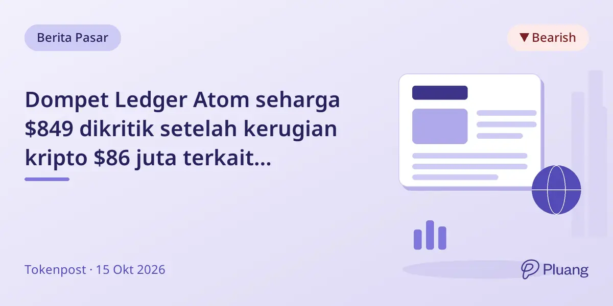 Dompet Ledger Atom seharga $849 dikritik setelah kerugian kripto $86 juta terkait perangkat yang dirusak