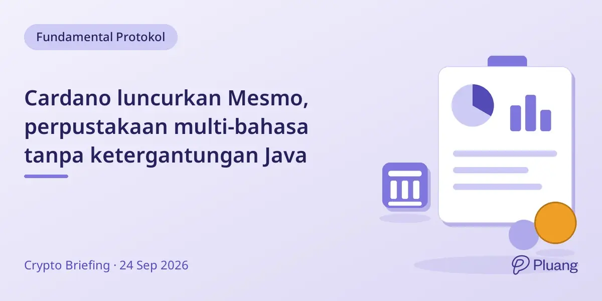 Cardano luncurkan Mesmo, perpustakaan multi-bahasa tanpa ketergantungan Java