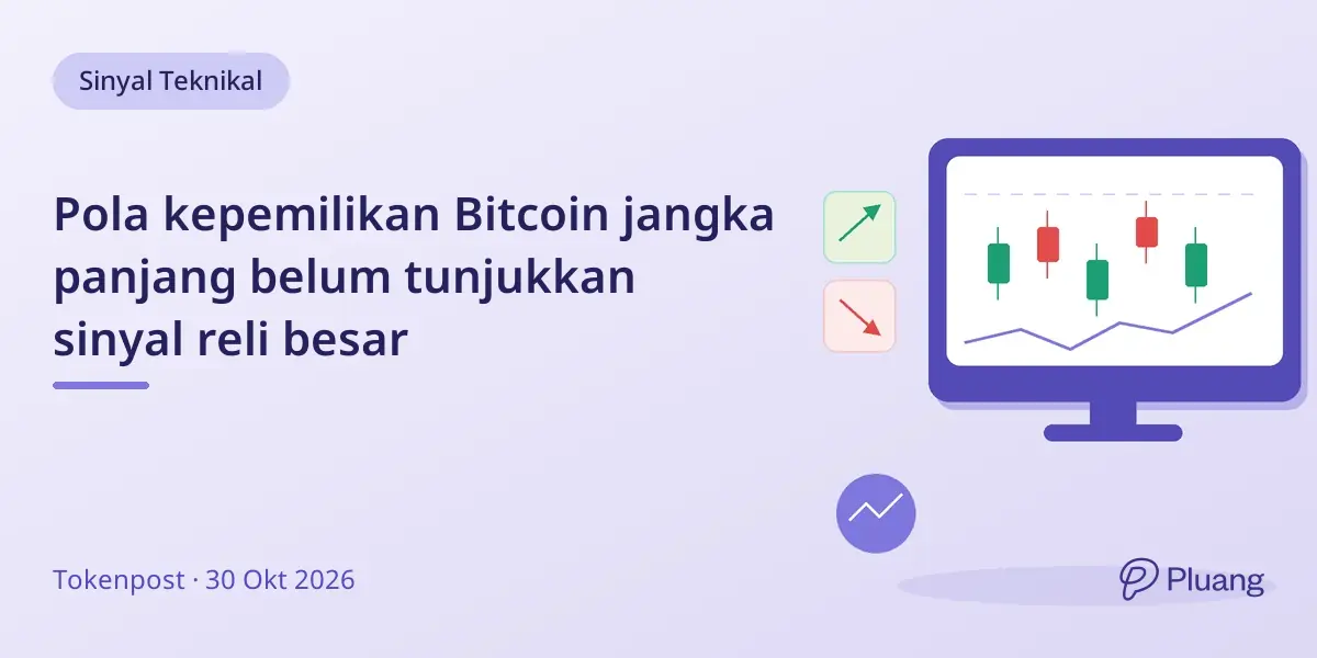 Pola kepemilikan Bitcoin jangka panjang belum tunjukkan sinyal reli besar