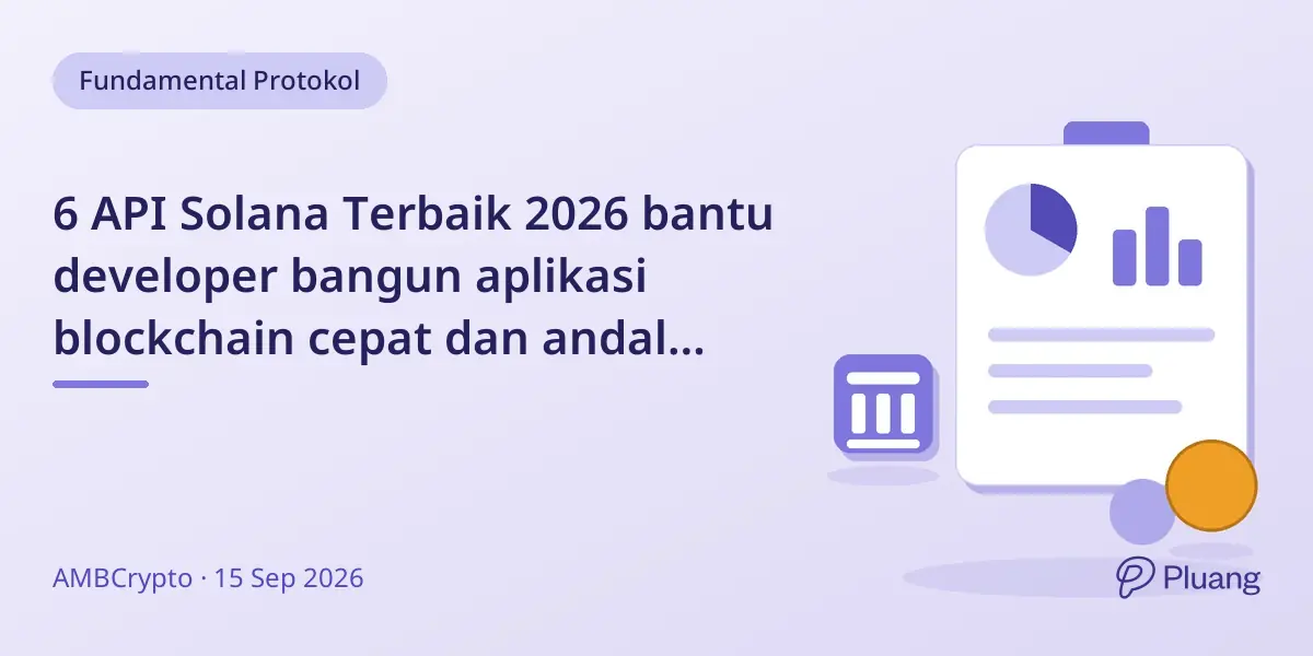 6 API Solana Terbaik 2026 bantu developer bangun aplikasi blockchain cepat dan andal dengan fitur dan harga beragam.