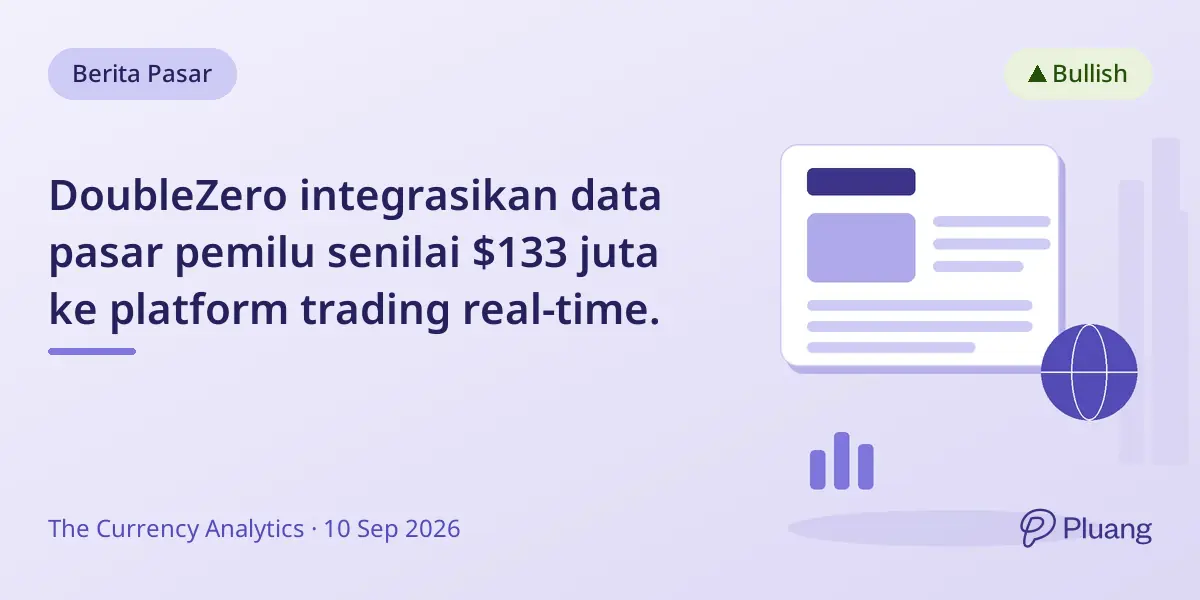 DoubleZero integrasikan data pasar pemilu senilai $133 juta ke platform trading real-time.