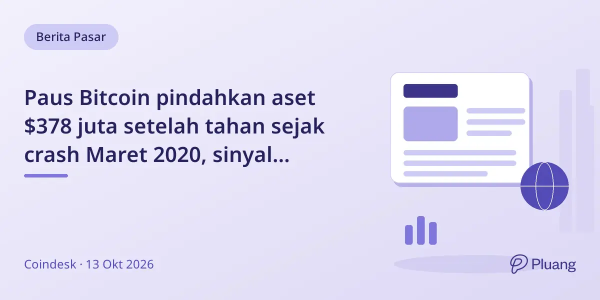 Paus Bitcoin pindahkan aset $378 juta setelah tahan sejak crash Maret 2020, sinyal aktivitas pasar.