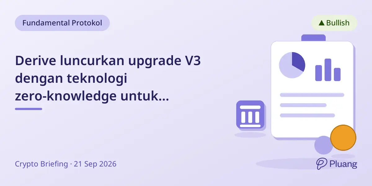 Derive luncurkan upgrade V3 dengan teknologi zero-knowledge untuk tingkatkan trading opsi onchain di Ethereum