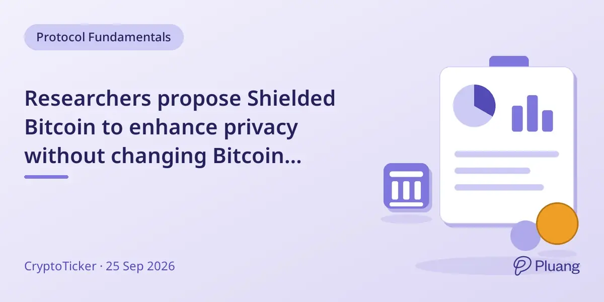 Pesquisadores propõem Shielded Bitcoin para aumentar a privacidade sem alterar o protocolo Bitcoin.