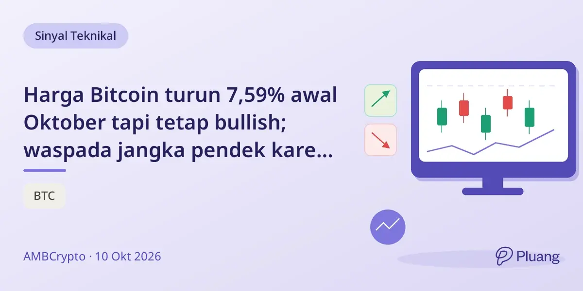 Harga Bitcoin turun 7,59% awal Oktober tapi tetap bullish; waspada jangka pendek karena tekanan pasar.