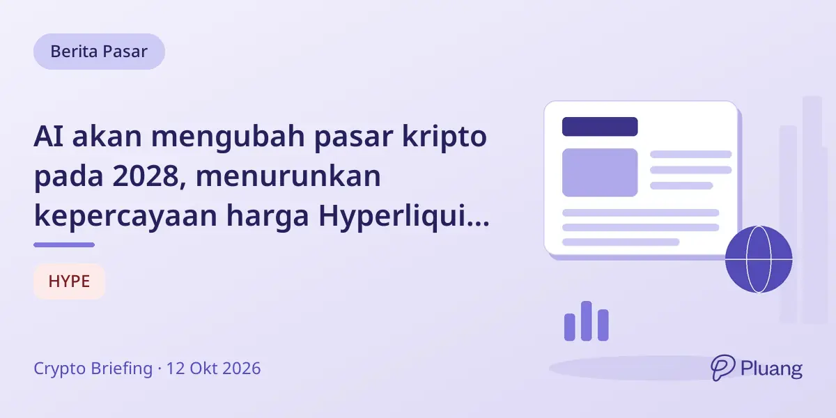 AI akan mengubah pasar kripto pada 2028, menurunkan kepercayaan harga Hyperliquid 2026