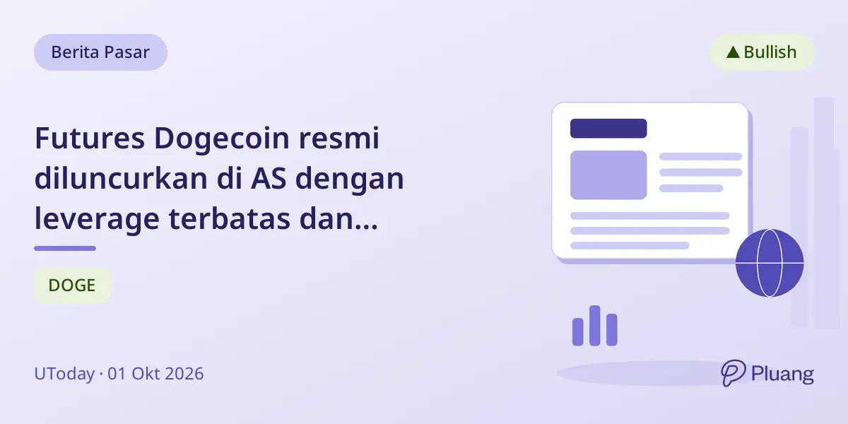 Futures Dogecoin resmi diluncurkan di AS dengan leverage terbatas dan keuntungan pajak.