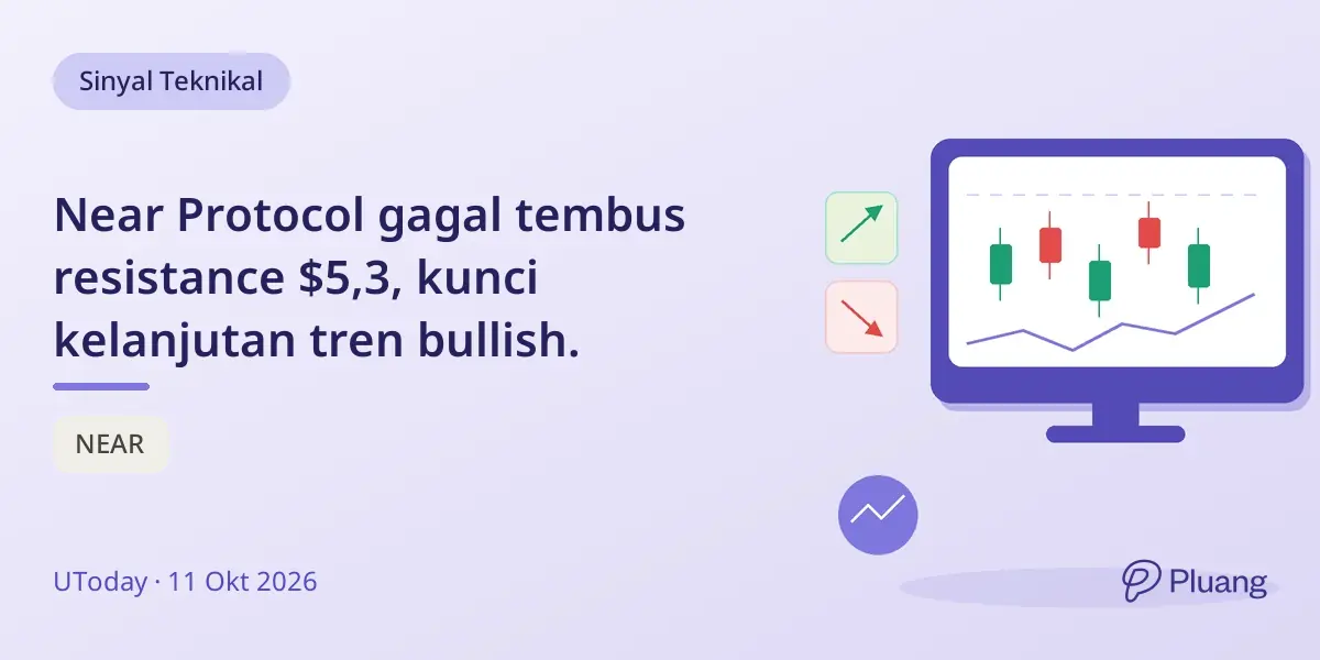 Near Protocol gagal tembus resistance $5,3, kunci kelanjutan tren bullish.