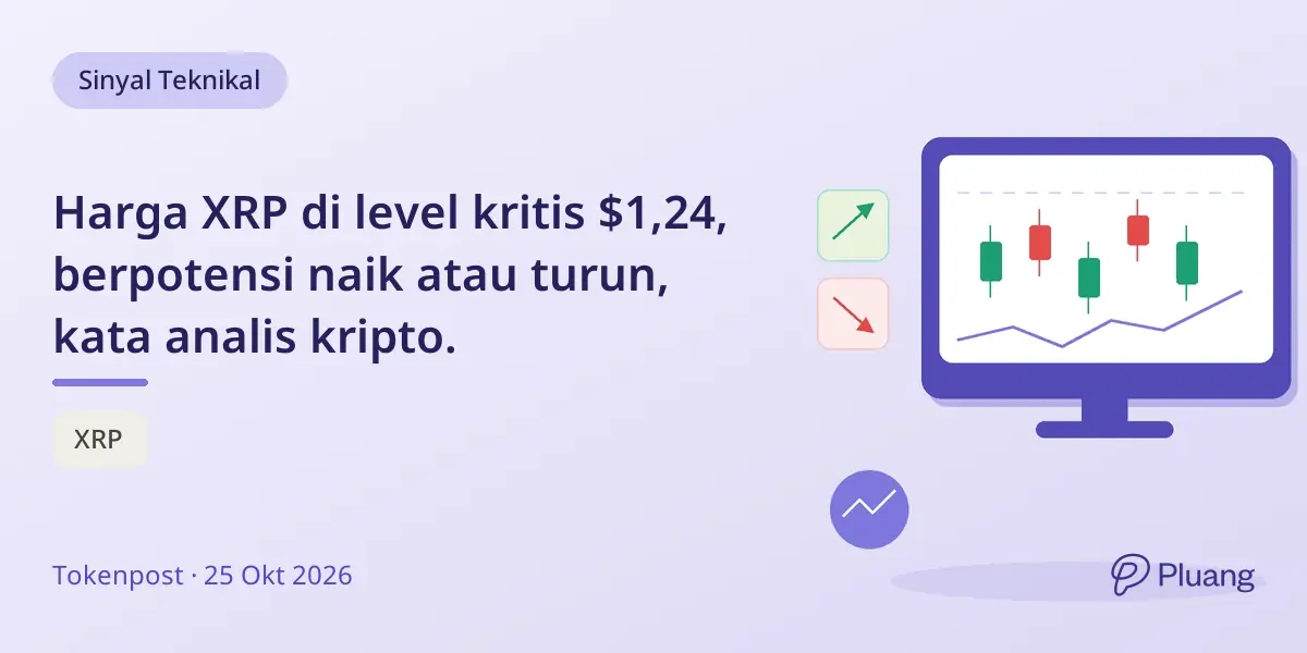 Harga XRP di level kritis $1,24, berpotensi naik atau turun, kata analis kripto.