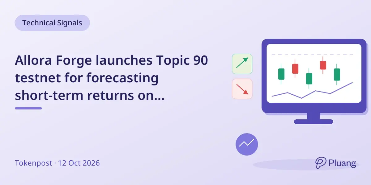 Allora Forge launches Topic 90 testnet for forecasting short-term returns on Hyperliquid futures.