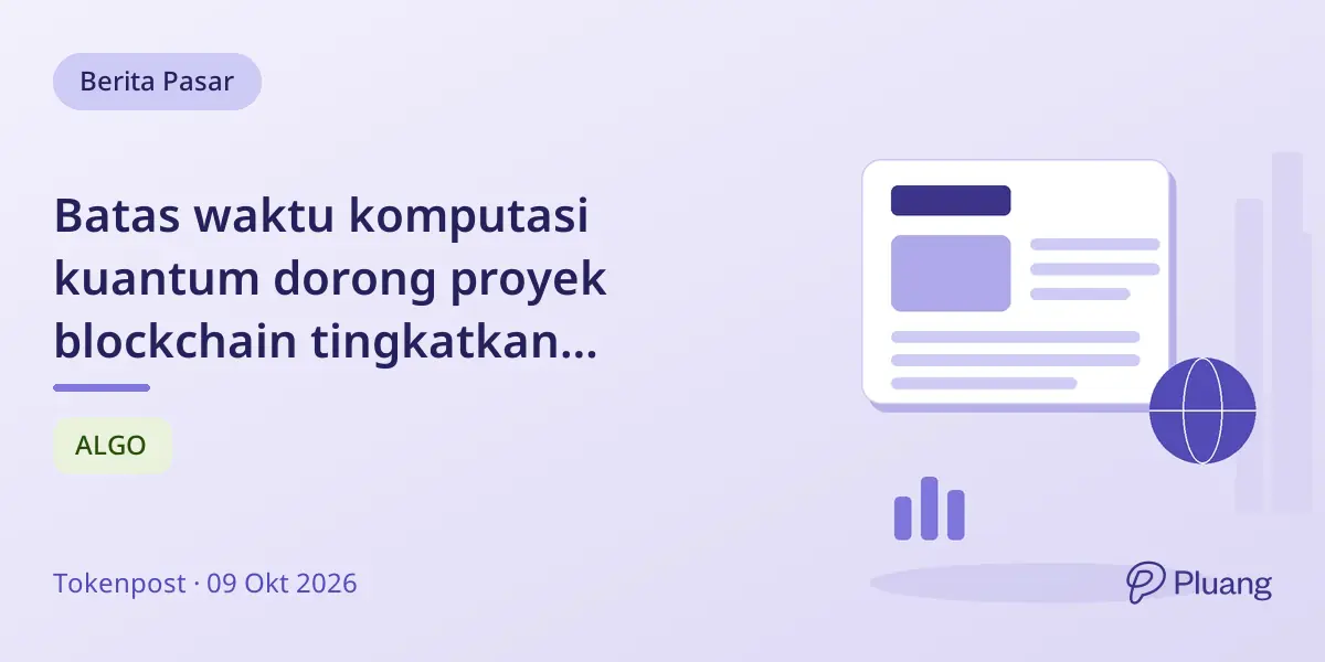 Batas waktu komputasi kuantum dorong proyek blockchain tingkatkan kriptografi hingga 2030-2035.