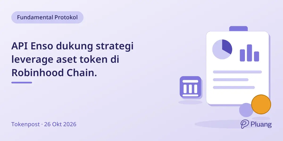 API Enso dukung strategi leverage aset token di Robinhood Chain.