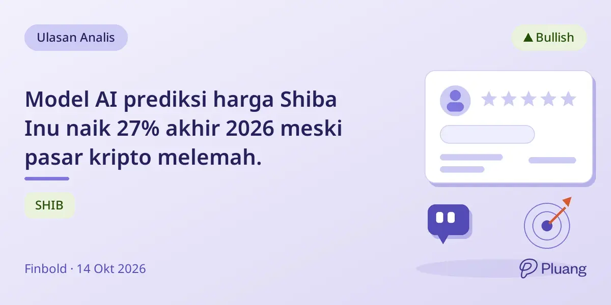Model AI prediksi harga Shiba Inu naik 27% akhir 2026 meski pasar kripto melemah.