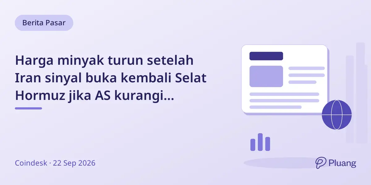 Harga minyak turun setelah Iran sinyal buka kembali Selat Hormuz jika AS kurangi tekanan