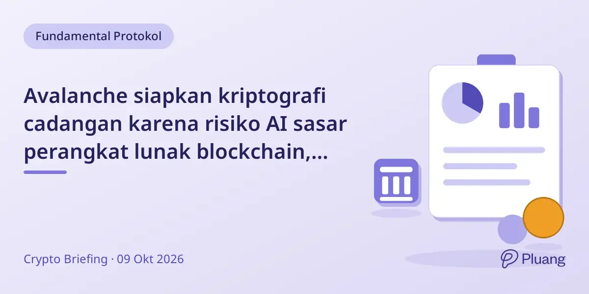Avalanche siapkan kriptografi cadangan karena risiko AI sasar perangkat lunak blockchain, bukan matematika ECDSA.