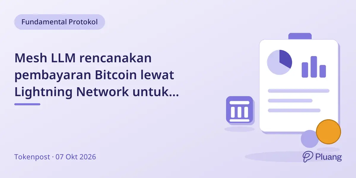 Mesh LLM rencanakan pembayaran Bitcoin lewat Lightning Network untuk sumber daya komputasi AI.