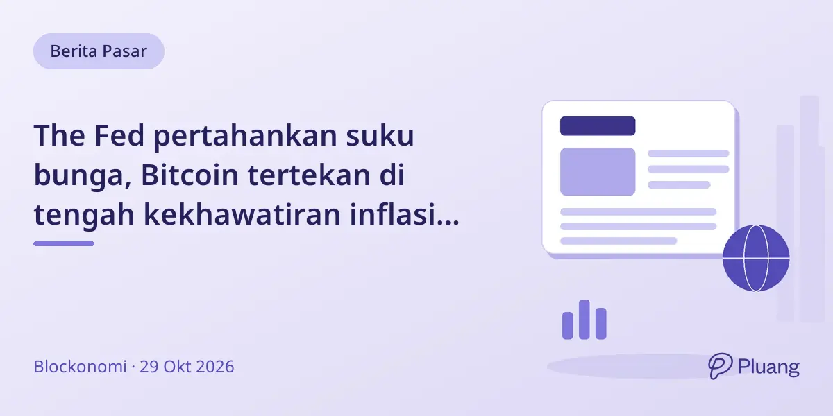 The Fed pertahankan suku bunga, Bitcoin tertekan di tengah kekhawatiran inflasi dan aktivitas whale yang beragam.