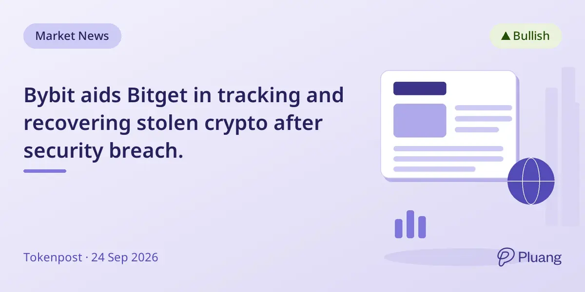 Bybit aids Bitget in tracking and recovering stolen crypto after security breach.
