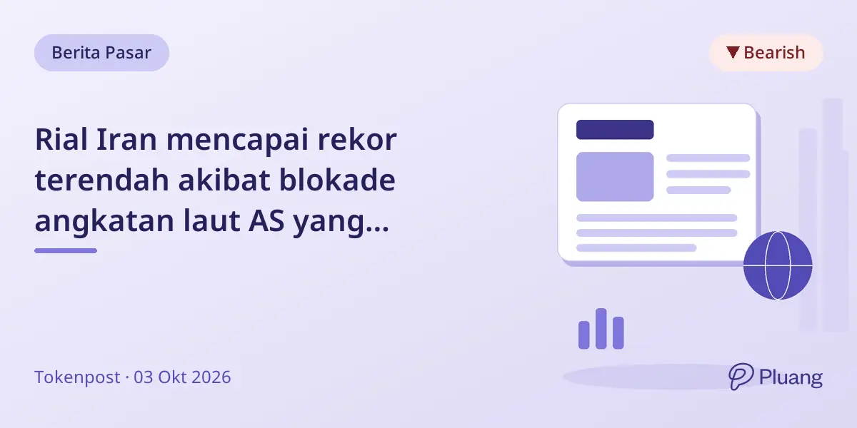 Rial Iran mencapai rekor terendah akibat blokade angkatan laut AS yang mengganggu ekspor minyak