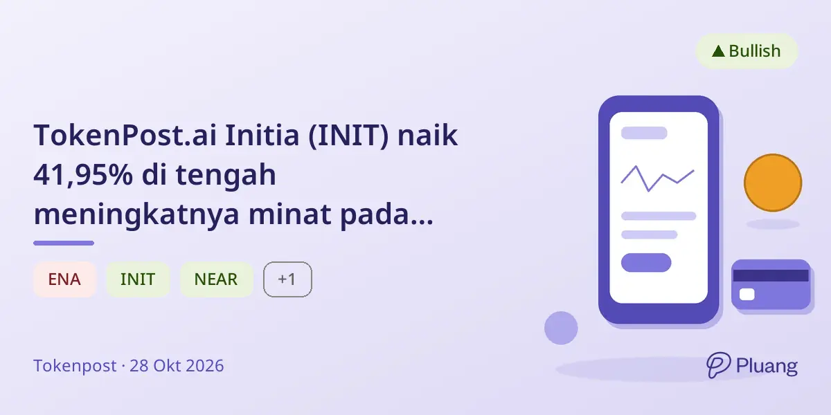 TokenPost.ai Initia (INIT) naik 41,95% di tengah meningkatnya minat pada token kripto teratas