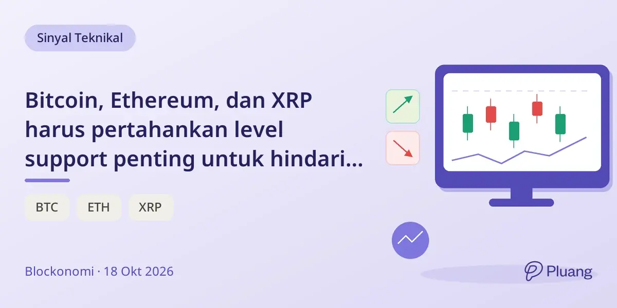 Bitcoin, Ethereum, dan XRP harus pertahankan level support penting untuk hindari risiko turun dan kejar harga lebih tinggi.